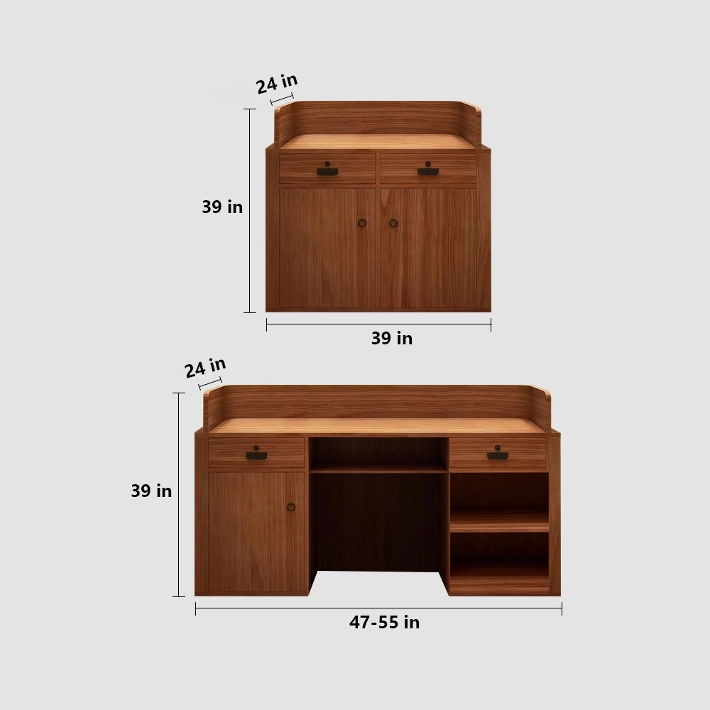 Luxury Rattan Reception Desk - Restaurant & Café Counter Luxury Rattan Reception Desk - Restaurant & Café Counter