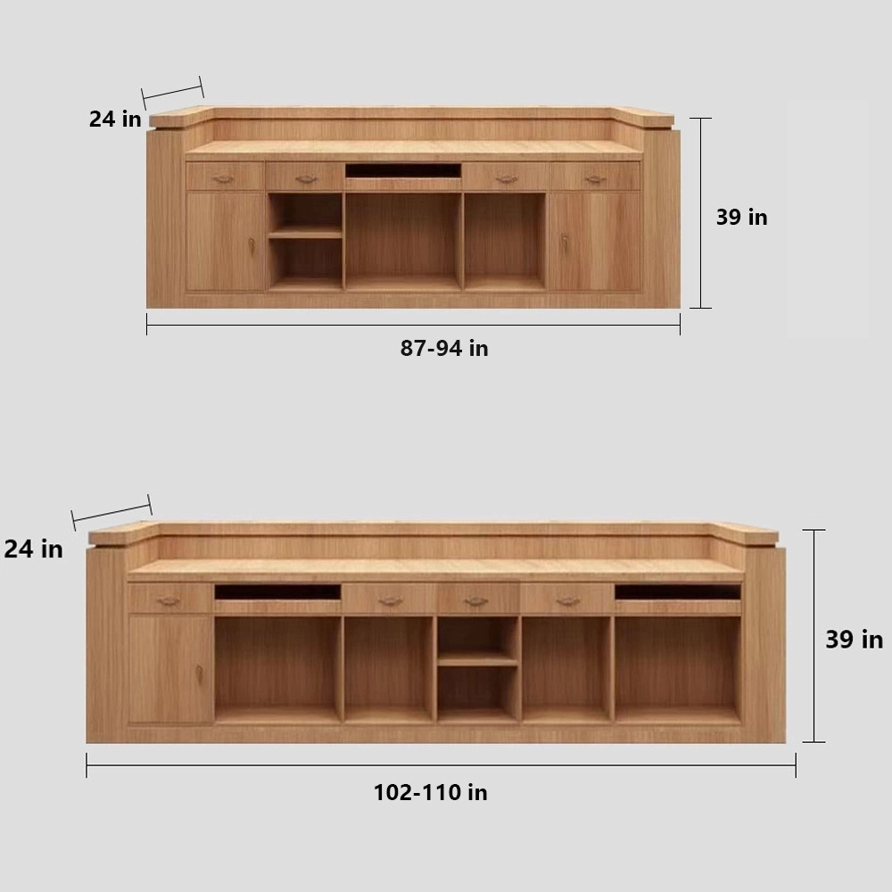 Minimalist Reception Desk - Office Front Desk