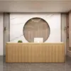 Minimalist Reception Desk - Office Front Desk