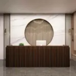 Minimalist Reception Desk - Office Front Desk