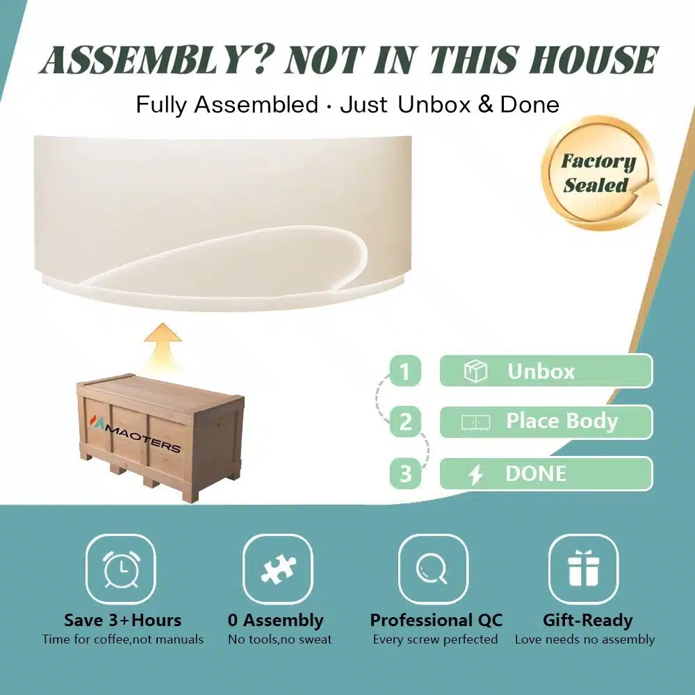 Luxury Curved Reception Desk - Salon & MedSpa Counter Luxury Curved Reception Desk - Salon & MedSpa Counter