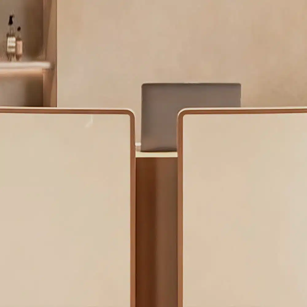 Curved Salon Reception Desk - Beauty & Boutique Counter Curved Salon Reception Desk - Beauty & Boutique Counter