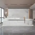 Simple Modern High-end Front Desk Reception