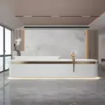 Simple Modern High-end Front Desk Reception