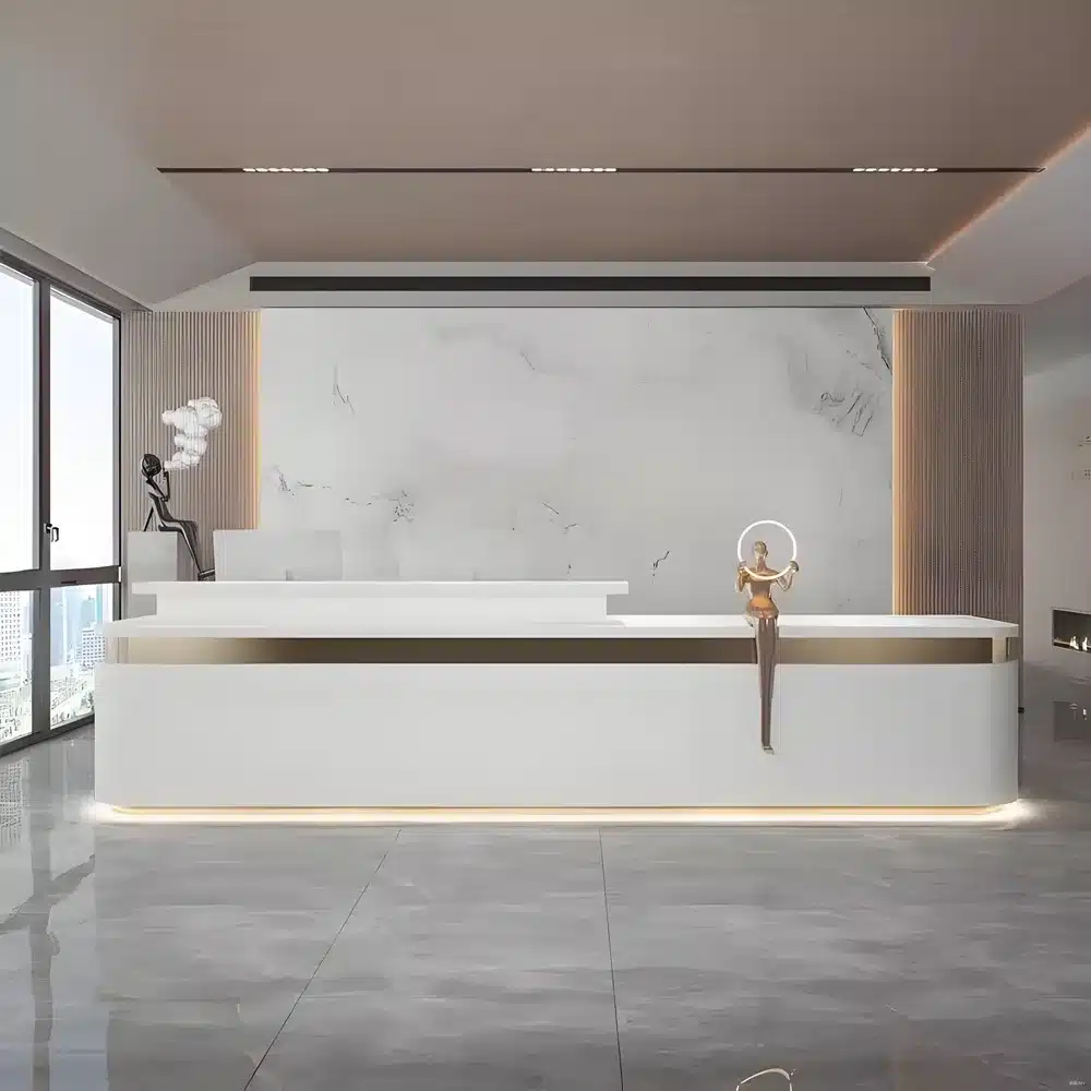 Simple Modern High-end Front Desk Reception