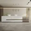 Lacquer Office Reception Desk - Hotel& Retail Counter