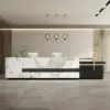 Lacquer Office Reception Desk - Hotel& Retail Counter