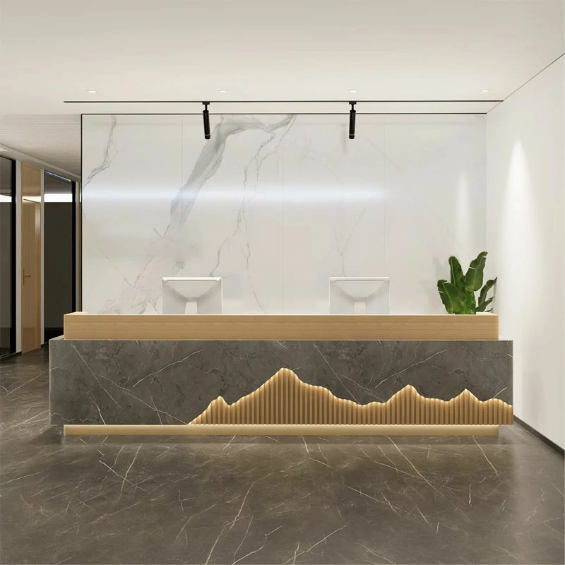 Professional Reception Desk - Office& Hotel Lobby Counter
