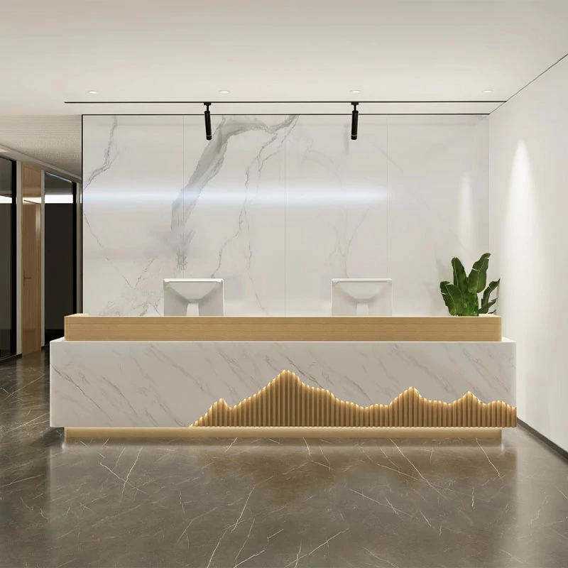Professional Reception Desk - Office& Hotel Lobby Counter