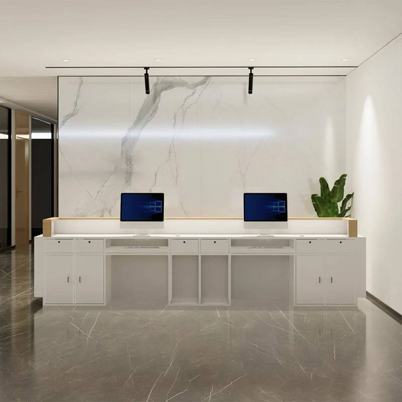 Professional Reception Desk - Office& Hotel Lobby Counter