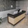 Vintage Hotel Reception Desk - Multi-Functional Bar & Retail Counter