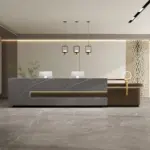 Lacquer Office Reception Desk - Hotel& Retail Counter