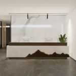 Professional Reception Desk - Office& Hotel Lobby Counter