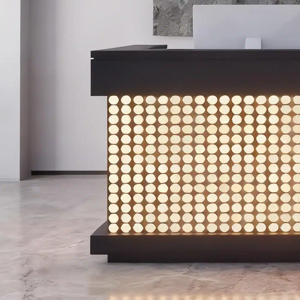 Vintage Hotel Reception Desk - Multi-Functional Bar & Retail Counter