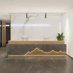 Professional Reception Desk - Office& Hotel Lobby Counter