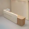 Modern Minimalist Reception Desk