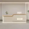 Cream Style Reception Desk - Training Center & Boutique Counter
