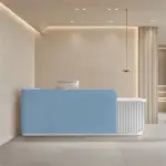 Modern Minimalist Reception Desk