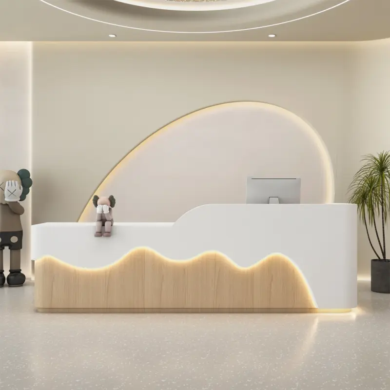 Beauty Salon Reception Desks & Front Desk Counters
