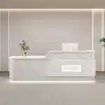 Cream Style Reception Desk - Training Center & Boutique Counter