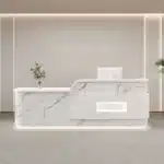 Cream Style Reception Desk - Training Center & Boutique Counter