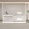 Cream Style Reception Desk - Training Center & Boutique Counter