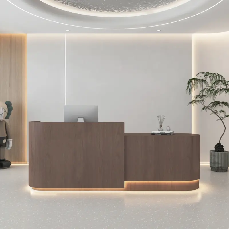 Curved Reception Desks for Beauty Salons & Spas