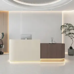 Curved Reception Desks for Beauty Salons & Spas