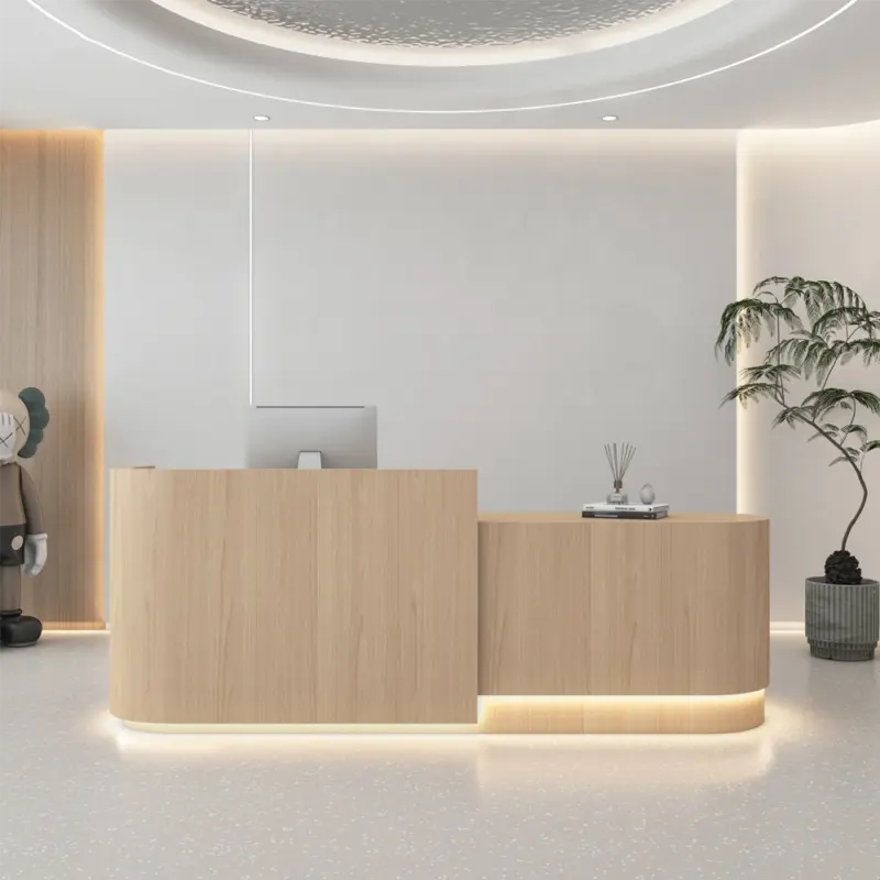 Curved Reception Desks for Beauty Salons & Spas