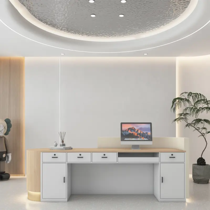 Curved Reception Desks for Beauty Salons & Spas