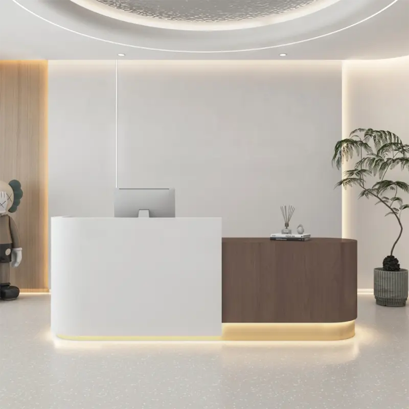 Curved Reception Desks for Beauty Salons & Spas