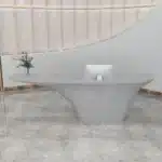 Custom Fiberglass Reception Desk - Boutique & Hotel Counter