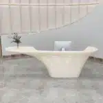 Custom Fiberglass Reception Desk - Boutique & Hotel Counter