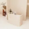 Front Desk Reception Counter for Cashier, Milk Tea & Nail Salons - Customizable Designs Front Desk Reception Counter for Cashier, Milk Tea & Nail Salons - Customizable Designs
