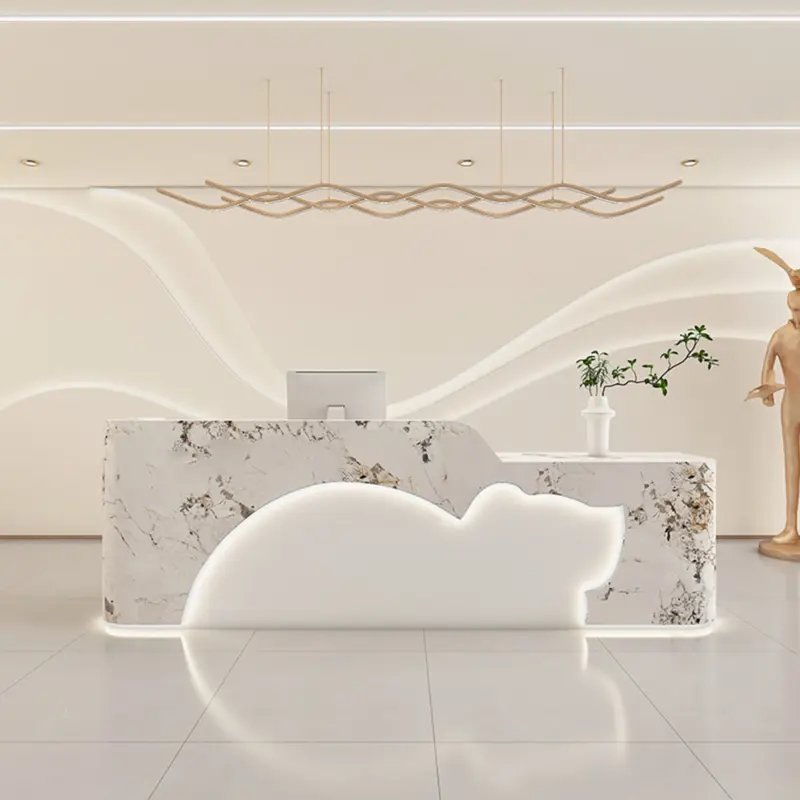 Luxury Cream Boutique Counter - Dessert ShopDesk