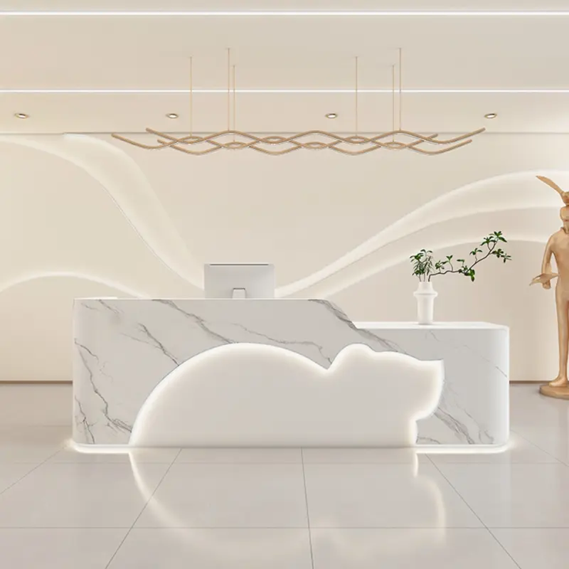 Luxury Cream Boutique Counter - Dessert ShopDesk