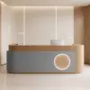 Luxury Cream Reception Desk -  Dance Studio & Boutique Counter