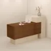 Modern Boutique Counter - Women's Store & Salon Reception Desk
