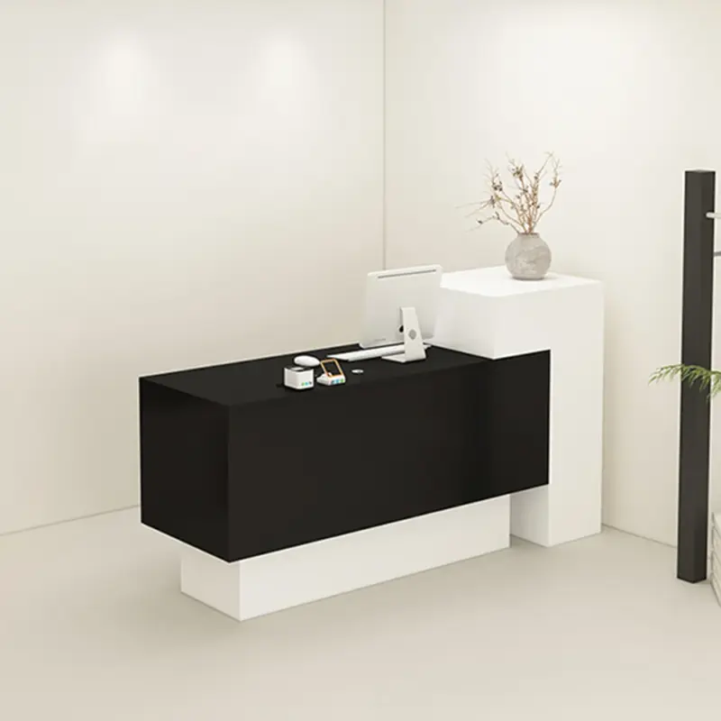 Modern Boutique Counter - Women's Store & Salon Reception Desk