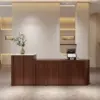 Modern Lacquer & Cream Style Reception Desks for Clothing Stores