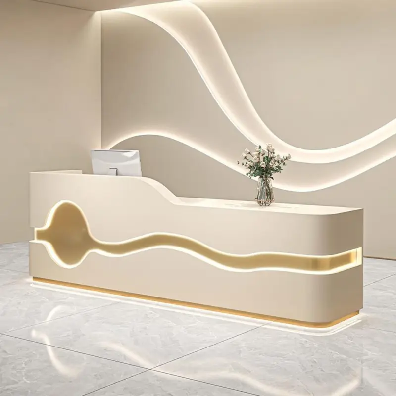 Modern & Luxurious Reception Desks for Beauty Salons and Aesthetic Clinics