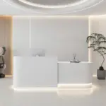 Curved Reception Desks For Beauty Salons & Spas