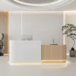 Curved Reception Desks For Beauty Salons & Spas