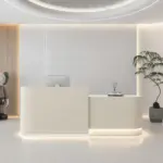 Curved Reception Desks For Beauty Salons & Spas