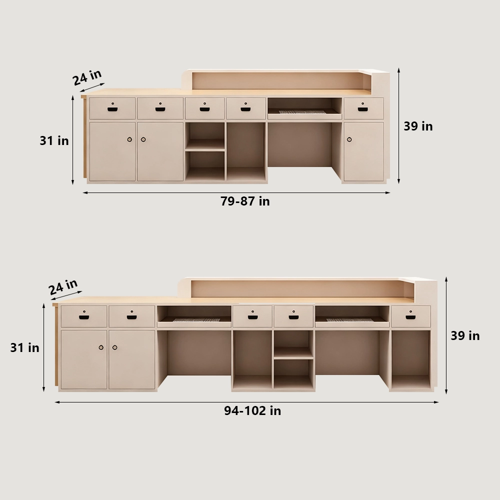 Reception Desks & Front Office Counters