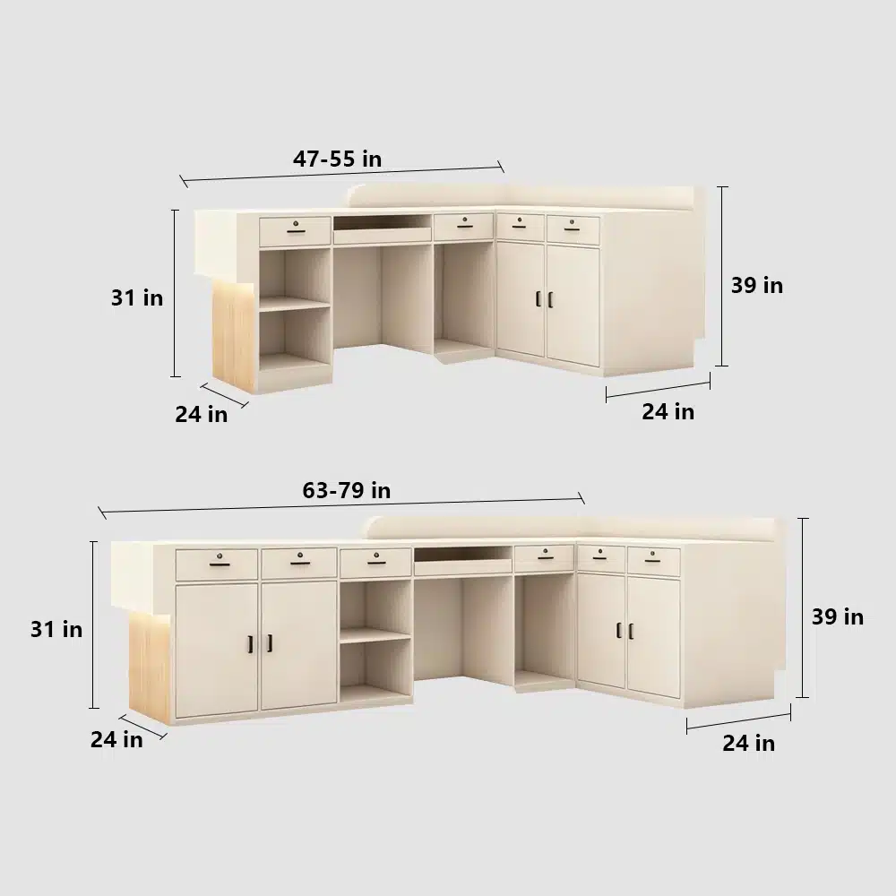 Salon Reception Desks