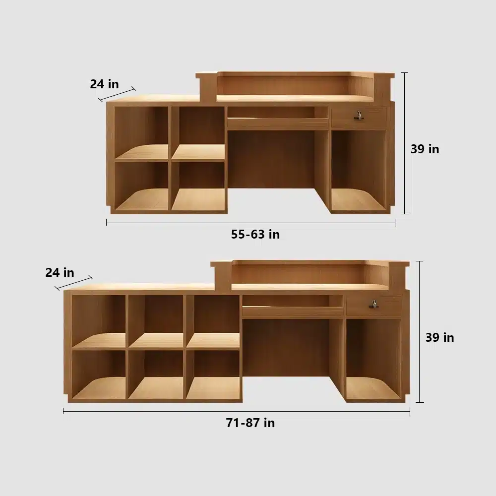 Vintage Boutique Counter - Jewelry Store & Inn Reception Desk Vintage Boutique Counter - Jewelry Store & Inn Reception Desk