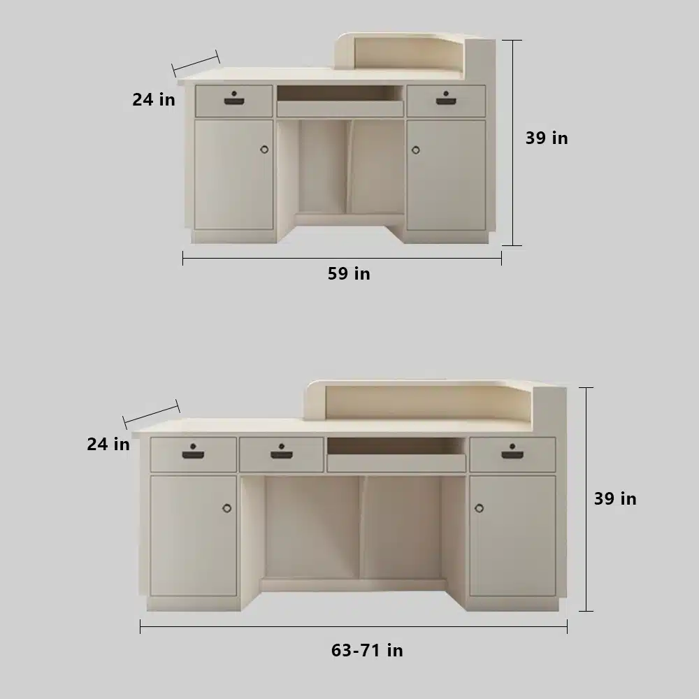 Modern Minimalist Reception Desk Modern Minimalist Reception Desk