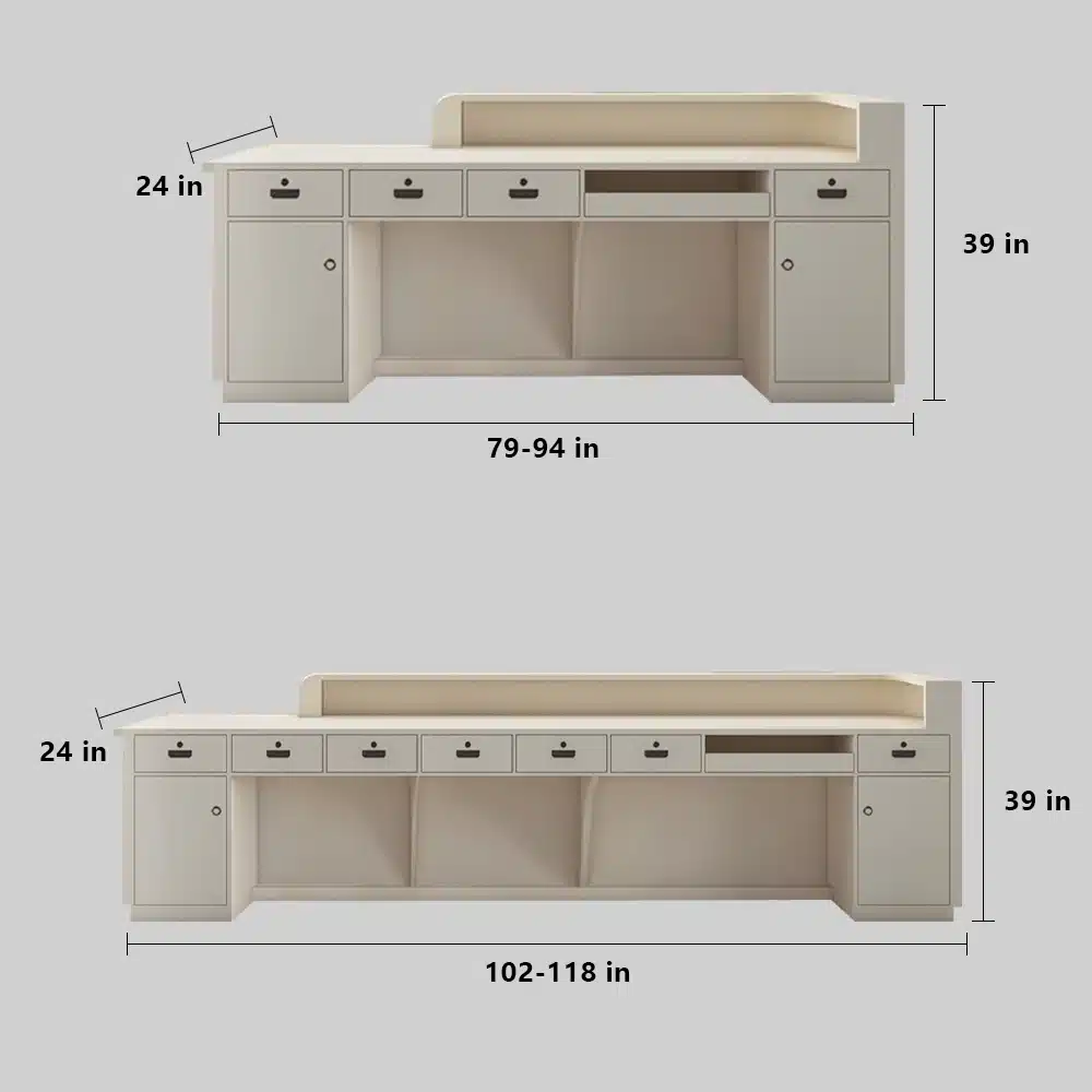 Modern Minimalist Reception Desk Modern Minimalist Reception Desk