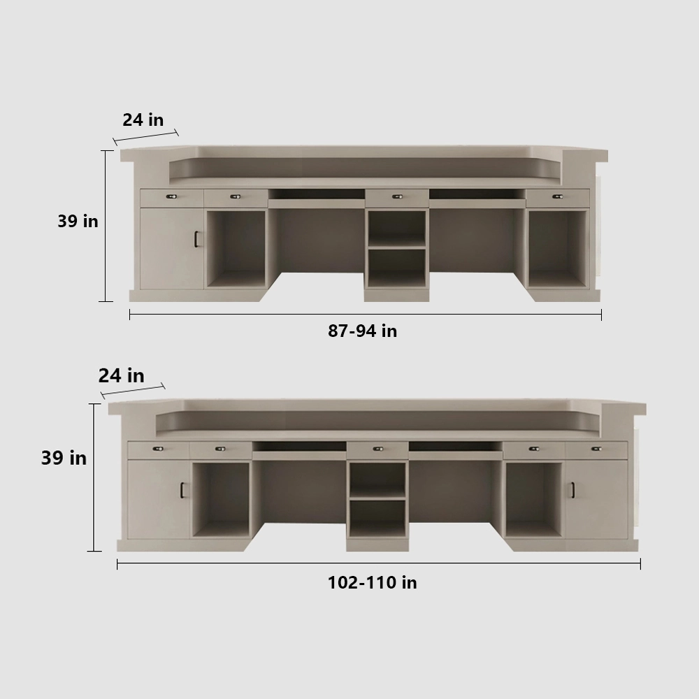 Salon Reception Counters & Corporate Office Front Desks